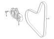 Toyota Corolla Cross Drive Belt Diagram - 90916-02789