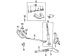 Toyota T100 Control Arm Diagram - 48066-34030