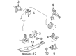 Scion tC Engine Mount Diagram - 12361-28210
