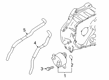Toyota Yaris Water Hose Diagram - 16264-WB002