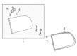 Toyota Land Cruiser Window Motor Diagram - 85770-60020