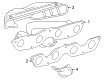 Toyota Prius Exhaust Manifold Diagram - 17141-21120