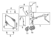 Toyota Sienna A/C Compressor Diagram - 88320-0E110