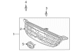 Toyota Corolla Emblem Diagram - 75311-02110