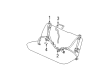 Toyota Solara Seat Belt Diagram - 73360-AA050-B0