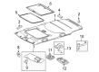 Scion xB Dome Light Diagram - 81260-12550-B0