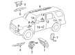 Toyota Airbag Diagram - 62170-35070