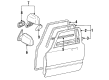 Toyota Pickup Mirror Cover Diagram - 87915-89107