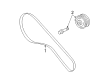 Toyota Prius Drive Belt Diagram - 90916-02570