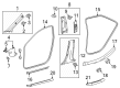 Toyota Camry Door Seal Diagram - 62312-06210