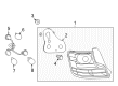Scion tC Tail Light Diagram - 81561-21320