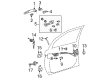 Toyota Sienna Exterior Door Handle Diagram - 69211-AE020-A1