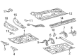 Toyota Yaris Floor Pan Diagram - 58113-52917