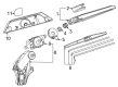 Toyota Land Cruiser Wiper Motor Diagram - 85130-60380