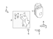 Scion ABS Control Module Diagram - 44050-12591