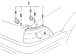 Toyota Corolla Side Marker Light Diagram - 81620-02020