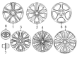 Toyota Highlander Spare Wheel Diagram - 4260D-0E030