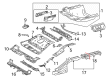 Toyota Avalon Floor Pan Diagram - 58301-06910