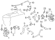 Toyota Heater Control Valve Diagram - 16342-F0020