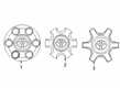 Toyota Wheel Cover Diagram - 4260B-04050