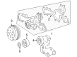 Toyota Water Pump Pulley Diagram - 16173-31010