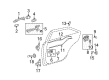 Toyota Camry Door Check Diagram - 68640-33070