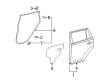 Scion xB Door Seal Diagram - 67872-12551