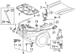 Toyota Avalon Hood Release Cable Diagram - 53601-02020-C0