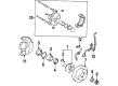 Toyota Paseo Brake Rotor Diagram - 43512-16120