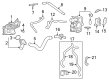 Toyota Grand Highlander Water Hose Diagram - 16264-25040