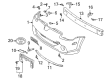Toyota MR2 Spyder Bumper Cover Diagram - 52119-17924
