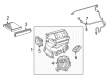 Toyota Blower Motor Resistor Diagram - 87138-02110