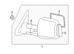 Toyota Tundra Car Mirror Diagram - 87910-0C281