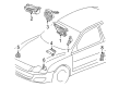 Toyota Avalon Air Bag Sensor Diagram - 89830-07060