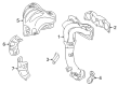 Toyota Highlander Exhaust Heat Shield Diagram - 17169-0V010
