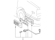 Toyota Corolla Side Marker Light Diagram - 81761-12110