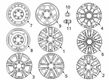 Toyota Camry Lug Nuts Diagram - 90942-A1010