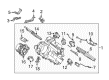 Toyota Land Cruiser A/C Expansion Valve Diagram - 88515-60330