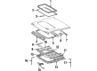 Toyota Corolla Sunroof Cable Diagram - 63223-12020