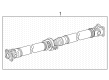 Toyota RAV4 Drive Shaft Diagram - 37100-42090