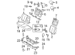 Toyota Yaris Armrest Diagram - 72830-52150-E0