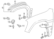 Toyota RAV4 Mud Flaps Diagram - 76622-49015
