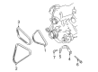 Toyota Tacoma Drive Belt Diagram - 99365-20890-83