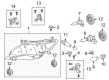 Toyota Corolla Headlight Diagram - 81170-12F10
