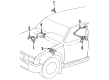Toyota 4Runner ABS Control Module Diagram - 89540-35040