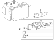 Toyota Land Cruiser ABS Control Module Diagram - 44050-60E00