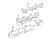 Toyota Sequoia Exhaust Manifold Diagram - 17105-50190