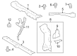 Toyota Corolla Radiator Support Diagram - 53214-12150