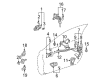 Toyota Solara Exterior Door Handle Diagram - 69210-06030-J1
