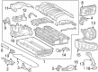 Toyota Corolla Cross Car Battery Diagram - G9510-16011